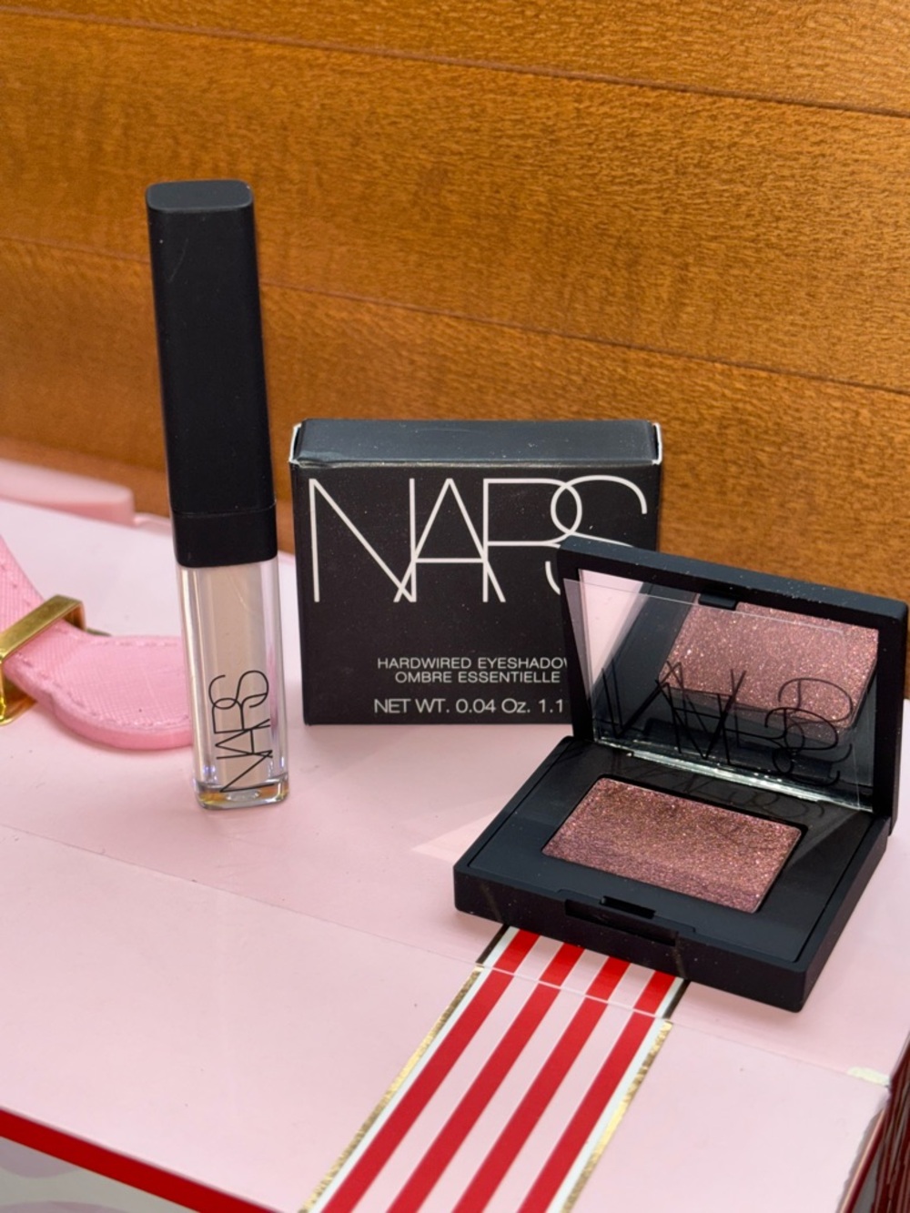 NARS Radiant Creamy Concealer and NARS Hardwired Eyeshadow